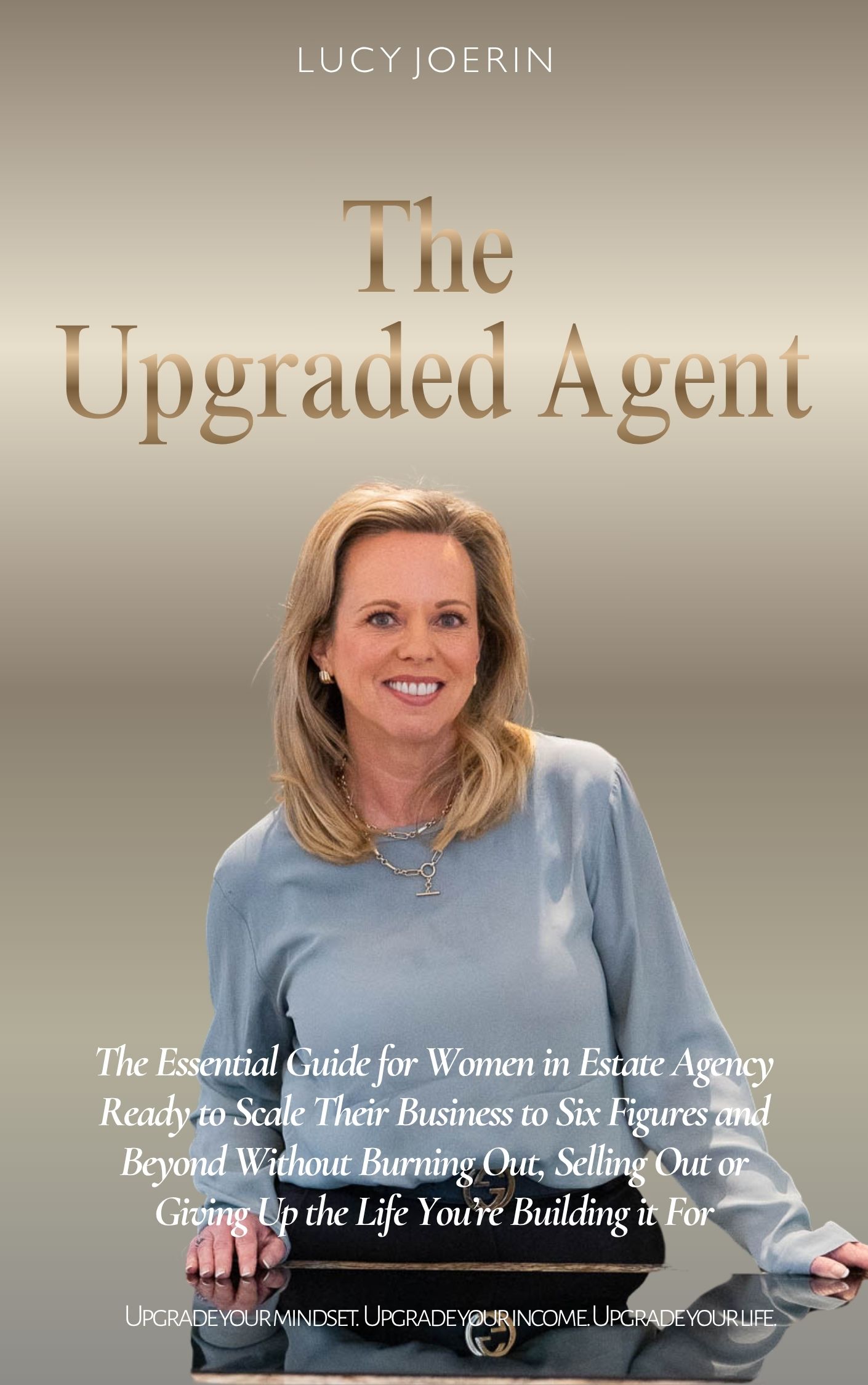 The Upgraded Agent — book cover by Lucy Joerin